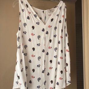 Ann Taylor LOFT sleeveless top